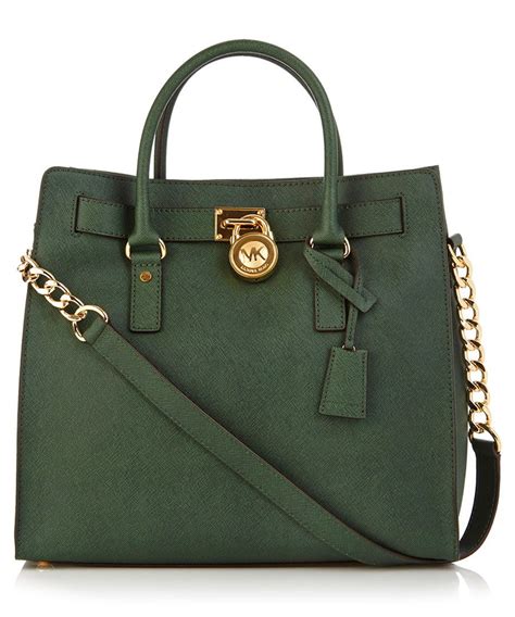 what stuff to put in big michael kors purse|Michael Kors Satchel, Green .